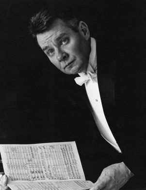 Publicity photograph of conductor Robert Shaw, circa late 1960s