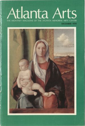 Atlanta Symphony Orchestra concert program, 1970-12-03/1970-12-05