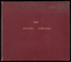 Atlanta Symphony Orchestra scrapbook 01, 1945-1947