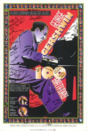 George Gershwin 100th Brithday, Sept 24-26, 1998 [signed]