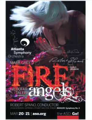 Mark Grey: Fire Angels, March 20-21 [signed]