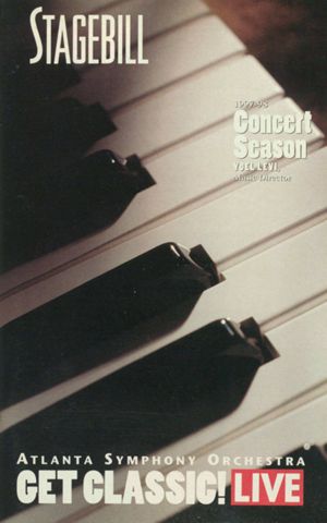 Atlanta Symphony Orchestra concert program, 1997-11-13/1997-11-15