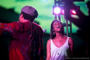 Dashill Smith and Brenda Moorer from Mausiki Scales & The Common Ground Collective singing; StillImage