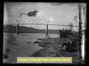 Guntersville Bridge, Alabama, circa late 1930s or early 1940s
