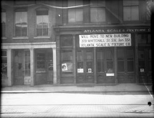 Atlanta Scale and Fixture Company, 50 - 52 Alabama Street SW, Atlanta, Georgia, circa 1927.
