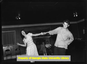 High school dance, Atlanta, Georgia, circa late 1930s or early 1940s