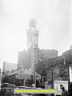 Emerson Bromo-Seltzer Tower, Baltimore Maryland, circa late 1930s or early 1940s
