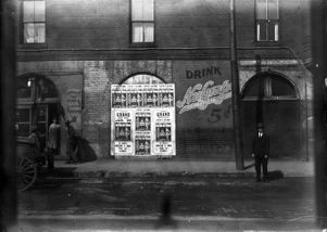 Morano's First Class Shoe Repair, 55 Central Avenue SW, Atlanta, Georgia, circa 1927.