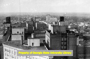 Downtown Atlanta, circa 1938