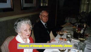 Frances and Ernest Welch at his 101st birthday celebration, Atlanta, Georgia, May 3, 2007.