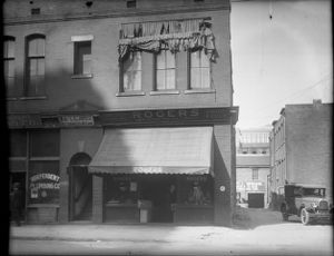 Rogers Grocery, 75 Hunter Street SW, Atlanta, Georgia, circa 1927.