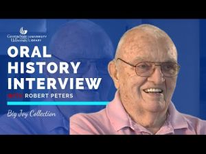 Robert Peters interview, 2010-01