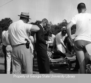 Jack Scott reporting on a medical emergency