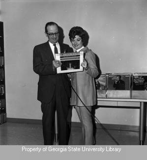 Bob Van Camp interviewing Marilyn Maye