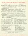 Southern Music Survey, 1964-04-06