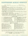 Southern Music Survey, 1964-06-22