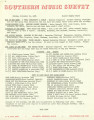 Southern Music Survey, 1964-11-23
