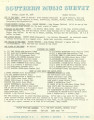 Southern Music Survey, 1964-08-24