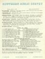 Southern Music Survey, 1965-04-05