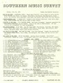 Southern Music Survey, 1965-07-19