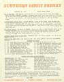 Southern Music Survey, 1963-09-30