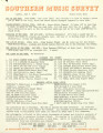 Southern Music Survey, 1964-06-08