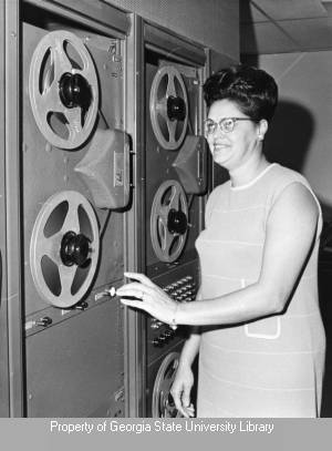 Sybil Lord working at WKLS