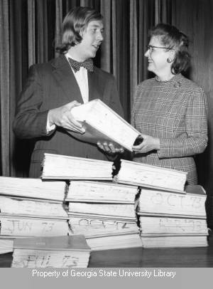 Wade Medlock with script books