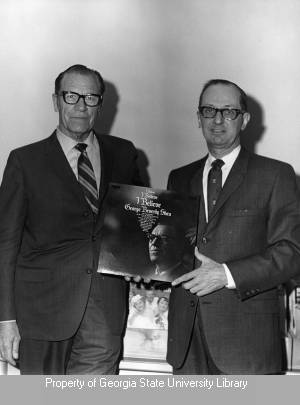 George Beverly Shea with Bob Van Camp