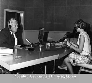 Pat Anderson interviewing Ben Fortson