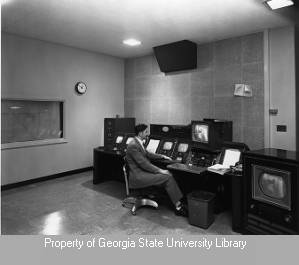 WSB White Columns television control room