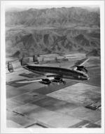 Eastern Air Lines Lockheed Constellation Silverliner in flight, circa early 1950s