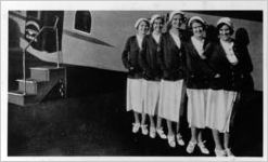 Flying hostesses of Eastern Air Transport, circa 1930s