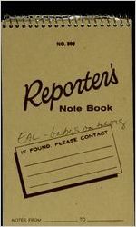 Reporter notebook, EAL - Bakes on [reorganization], 1988-1991