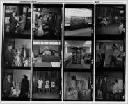 Event celebrating Eastern Air Lines' inaugural flight out of LAX [Los Angeles Airport] [contact sheet], 1969