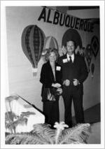 Attendees at a reception for cities establishing new Eastern Air Lines destinations, 1979-10-10