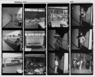 Event celebrating Eastern Air Lines' inaugural flight out of LAX [Los Angeles Airport] [contact sheet], 1969
