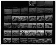 First flight of a BAC Concorde to the Atlanta International Airport [contact sheet], 1985-10