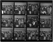 Event celebrating Eastern Air Lines' recently established non-stop flight to Jamaica [contact sheet], 1972-09-25