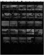 Eastern Air Lines publicity shoot at Atlanta International Airport [contact sheet], 1981-05