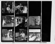 Event celebrating Eastern Air Lines' inaugural flight out of LAX [Los Angeles Airport] [contact sheet], 1969