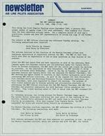 Air Line Pilots Association Newsletter, Eastern, 1986-06-02