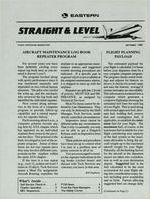 Straight & Level: Flight Operations Newsletter, 1988-09