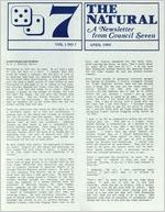 The Natural: A Newsletter from Council Seven, 1986-04