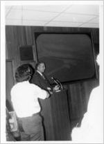 W. L. Cambre, Vice President of Sales and Services, at 50th anniversary celebration, 1978