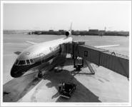 Eastern Air Lines first L-1011 Whisperliner at Atlanta International Airport, circa 1972
