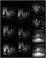 Eastern Air Lines officials and employees at 50th anniversary celebration [contact sheet], 1978