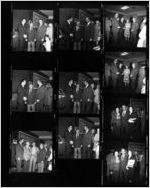 Eastern Air Lines officials and employees at 50th anniversary celebration [contact sheet], 1978