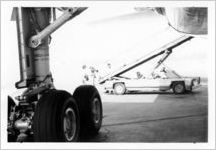 Crew filming Eastern Air Lines ground operations for Coca-Cola Aviation Career film, 1980