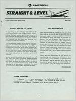 Straight & Level: Flight Operations Newsletter, 1988-05
